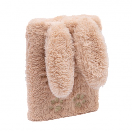 Roztomilý zápisník ASTRAPAP FLUFFY BUNNY formátu A5 s motivem zajíčka. Obsahuje 96 listů linkovaného papíru (70g) a praktický