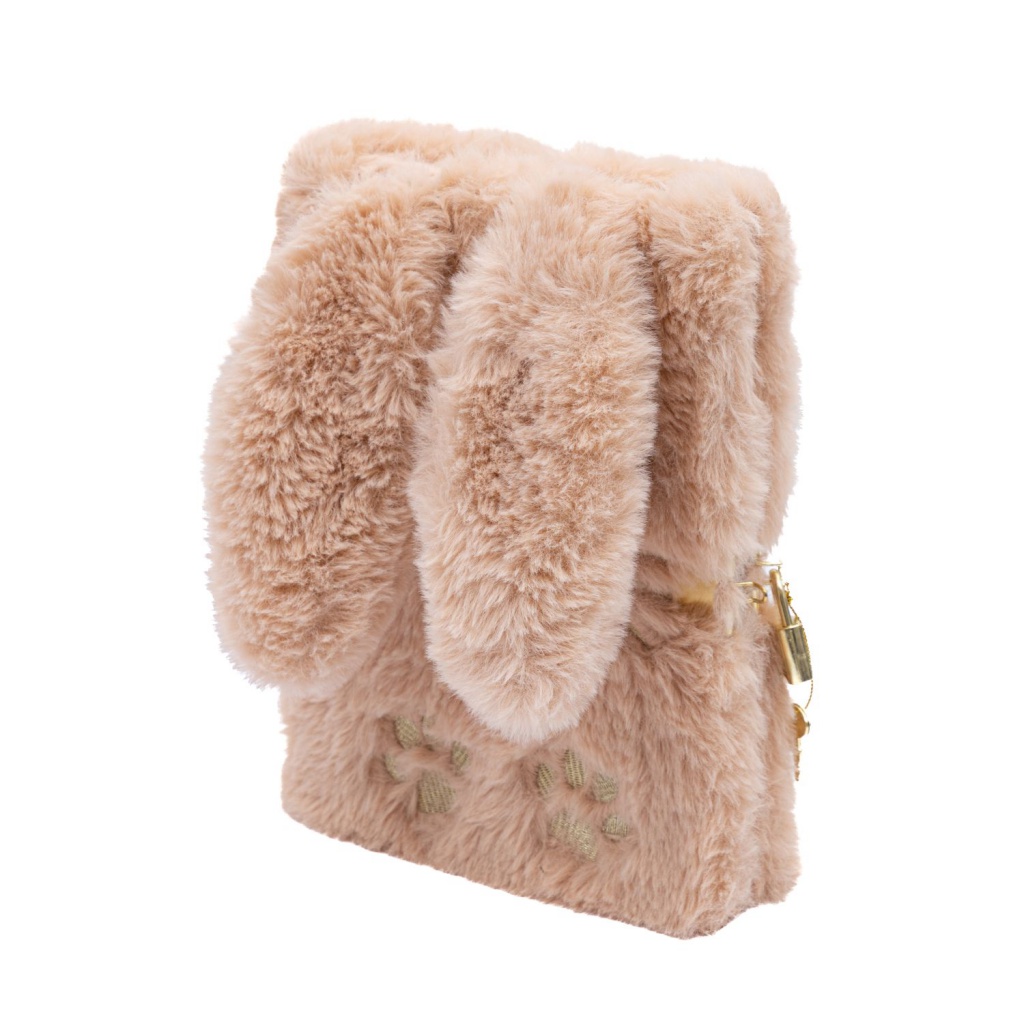 Roztomilý zápisník ASTRAPAP FLUFFY BUNNY formátu A5 s motívom zajačika. Obsahuje 96 listov linkovaného papiera (70g) a praktický