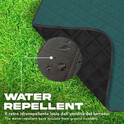 Perletti Travel Listy 200×200 cm – veľká vodoodpudivá pikniková deka Perletti Travel Listy 200×200 cm – veľká vodoodpudivá pikniková deka