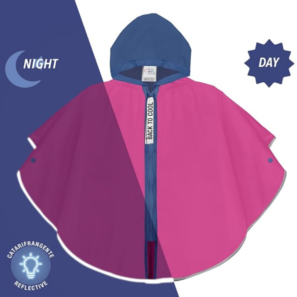 Dětská pláštěnka / pončo Perletti Cool Kids "Back to Cool", 3/6 let, 15668