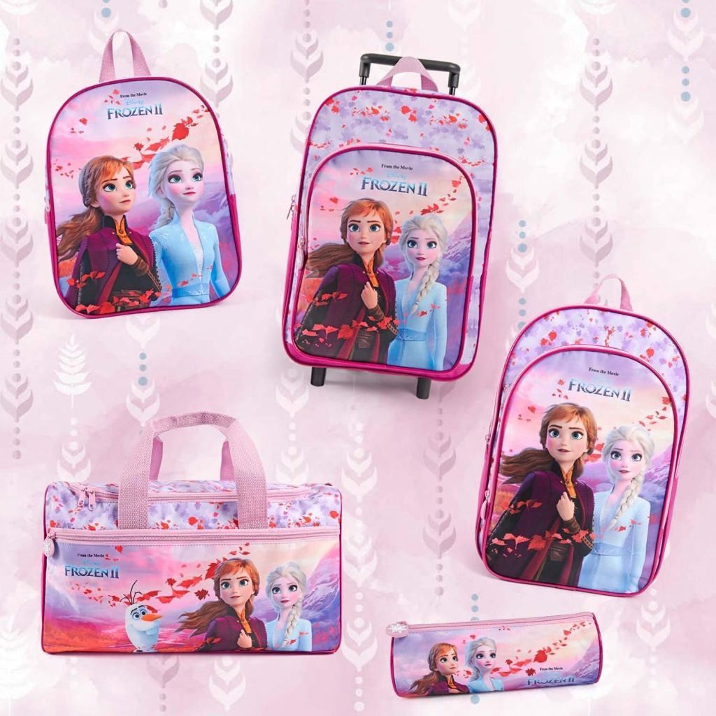 Perletti Kids Disney Frozen 36×25×12 cm – batoh na kolieskach