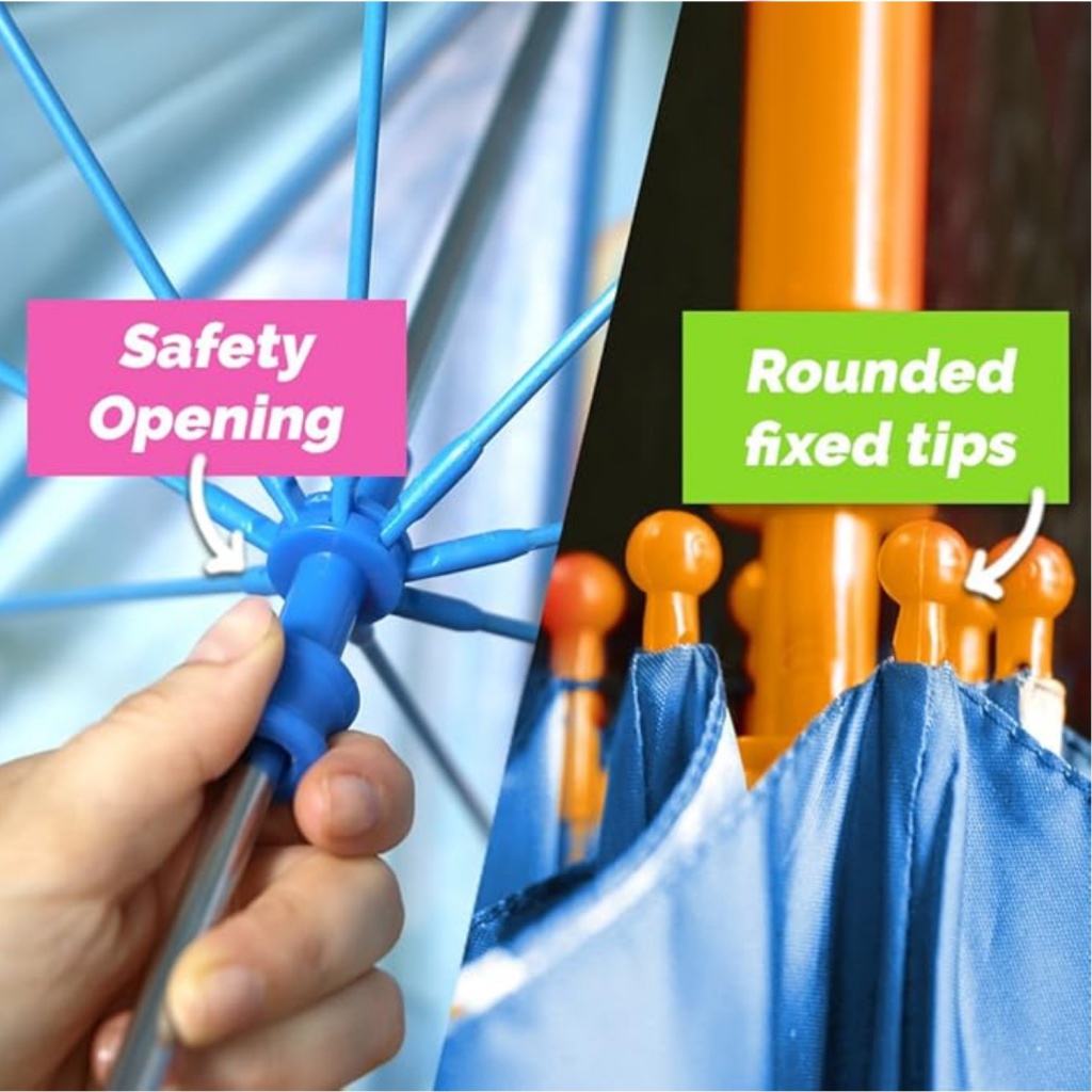 Perletti Kids Gabby's Dollhouse 74 cm – transparentní deštník