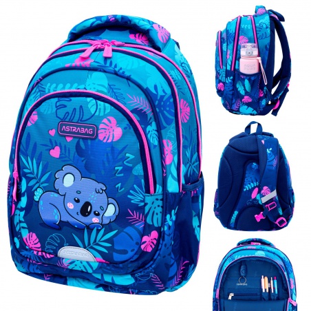 AstraBAG Sweet Koala 20 l – školní batoh pro 1. stupeň
