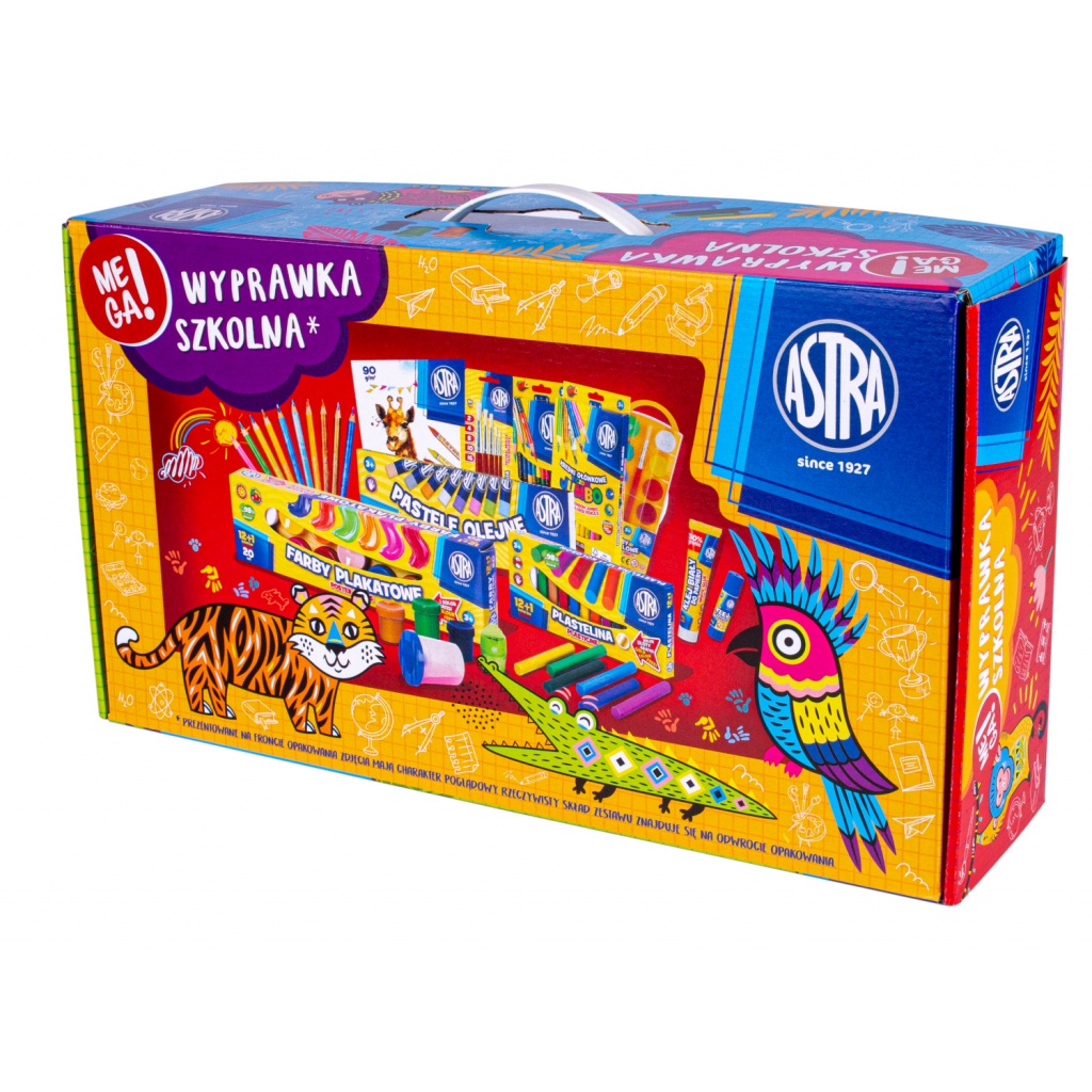 Astra XXL školská výbava 29 dielov – kompletný set pre prvákov