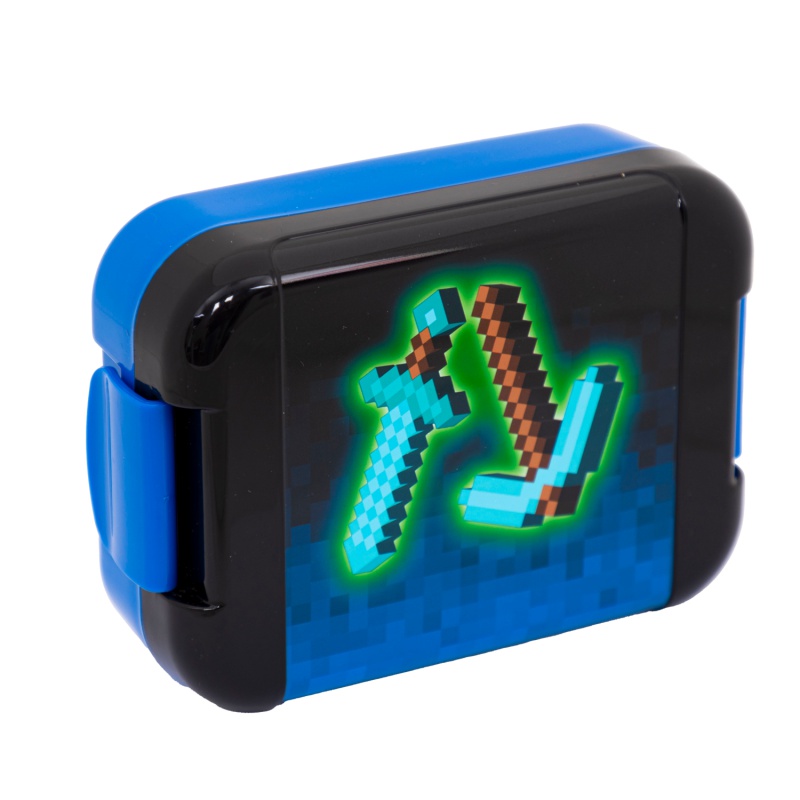 Praktický box na desiatu AQUA PURE BLUE PIXEL s atraktívnym motívom. Vyrobený z bezpečného plastu bez BPA s objemom 450 ml. Neov Praktický box na desiatu AQUA PURE BLUE PIXEL s atraktívnym motívom. Vyrobený z bezpečného plastu bez BPA s objemom 450 ml. Neov