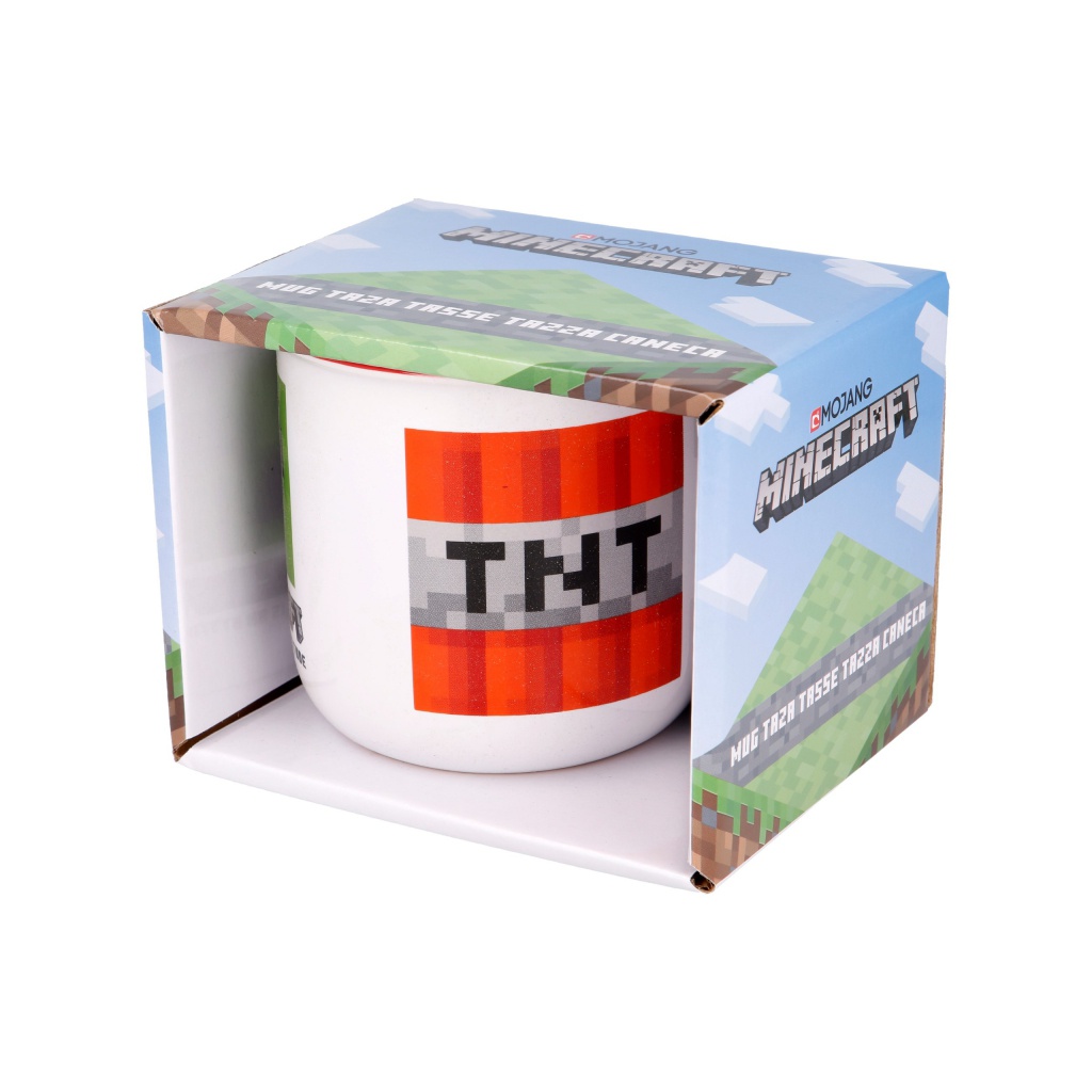 Keramický hrnček Minecraft TNT 400 ml – licenčný