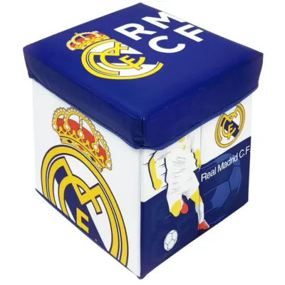 ulozny-box-s-vrchnakom-taburetka-2v1-real-madrid-rm13724