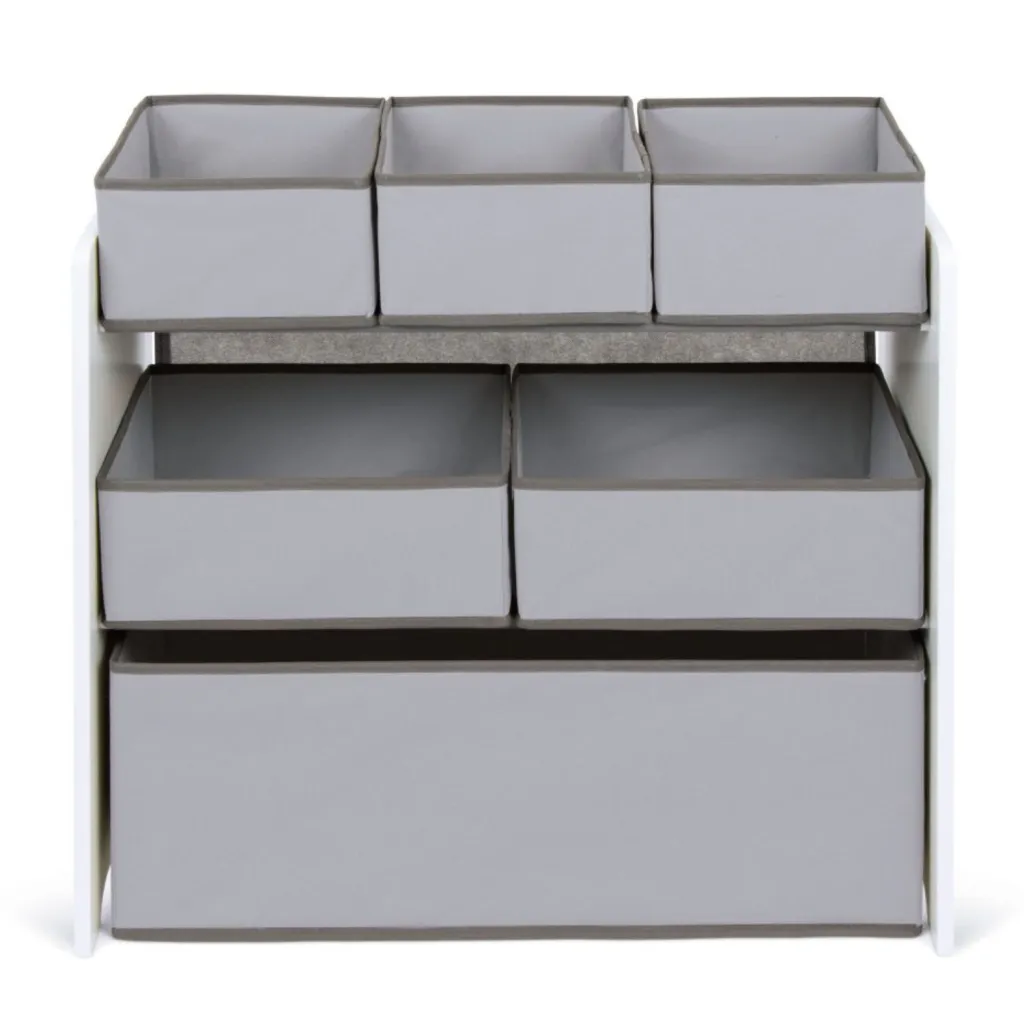 Drevený regál / organizér na hračky Arditex Kids – praktický regál do detskej izby