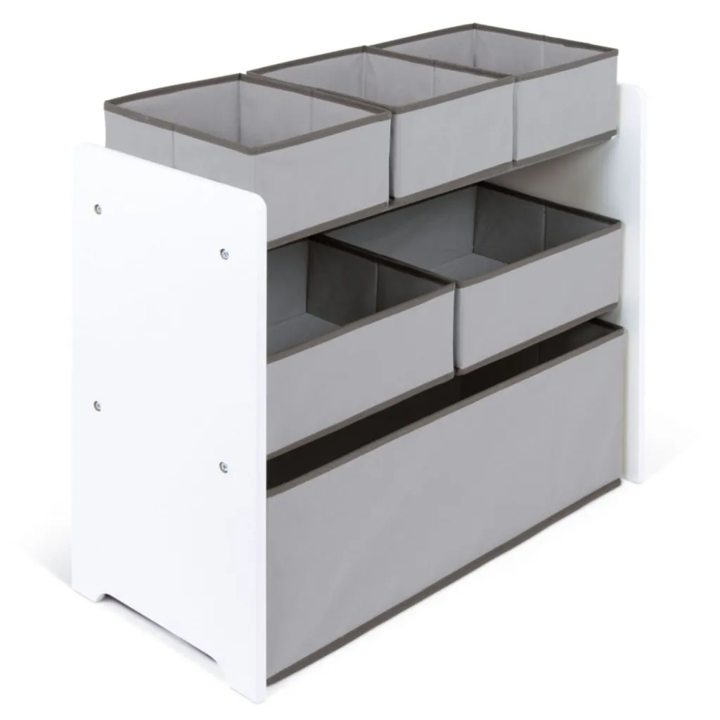 Drevený regál / organizér na hračky Arditex Kids – praktický regál do detskej izby