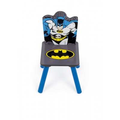 Detský drevený stolík + 2 stoličky Batman – praktický nábytok do detskej izby Detský drevený stolík + 2 stoličky Batman – praktický nábytok do detskej izby