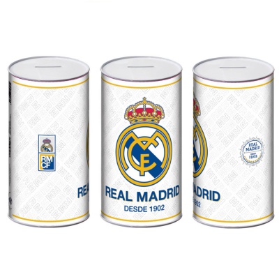 Plechová pokladnička Real Madrid C.F. – skvelý spôsob šetrenia pre deti
