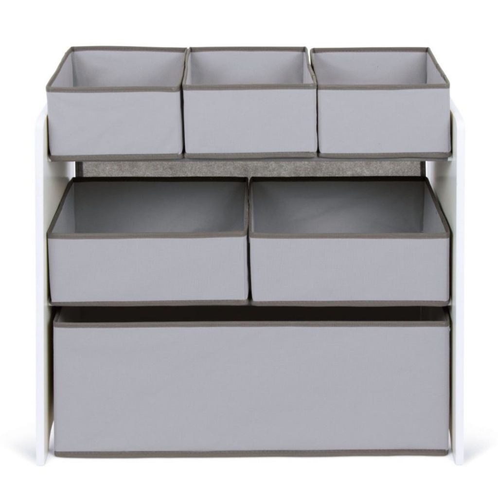 Drevený regál / organizér na hračky Arditex Kids – praktický regál do detskej izby