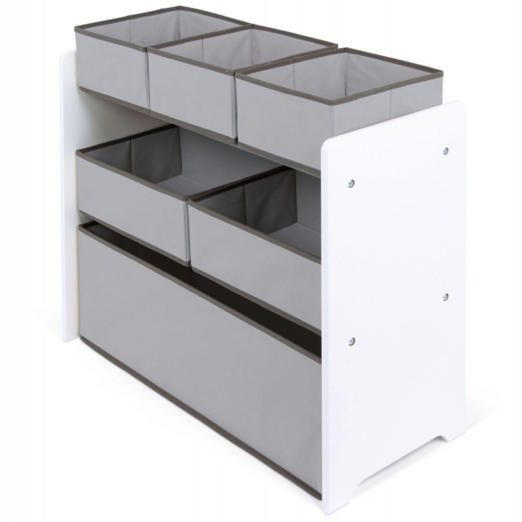 Drevený regál / organizér na hračky Arditex Kids – praktický regál do detskej izby