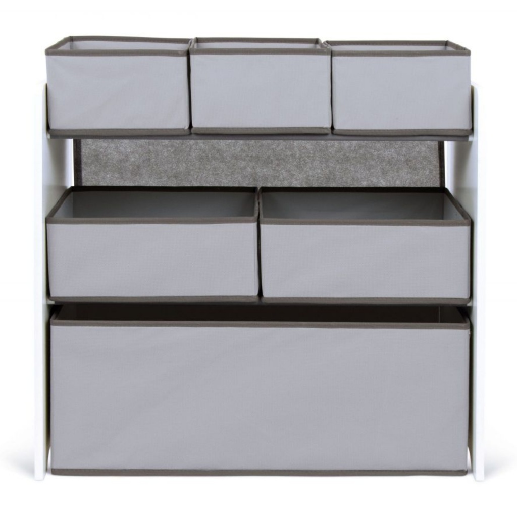 Drevený regál / organizér na hračky Arditex Kids – praktický regál do detskej izby