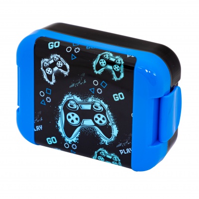lastový box na desiatu AquaPure GO PLAYING, 450 ml – fľaša bez BPA pre deti