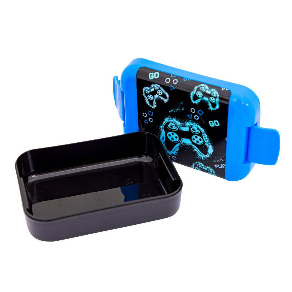 Praktický box na svačinu AQUA PURE BLUE PIXEL s atraktivním motivem. Vyrobeno z bezpečného plastu bez BPA o objemu 450 ml. Neov