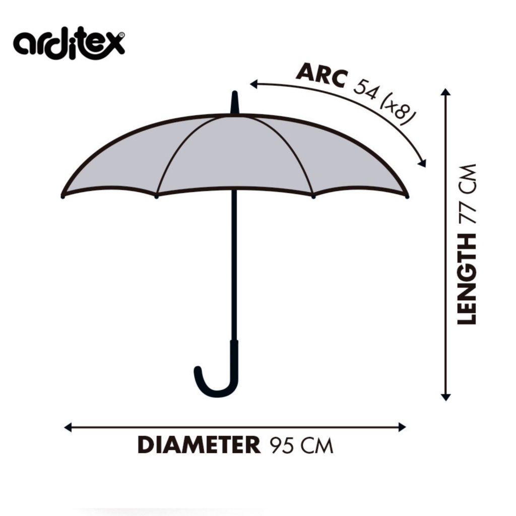 Automatický dáždnik FC Barcelona – oficiálny dizajn, 95 cm