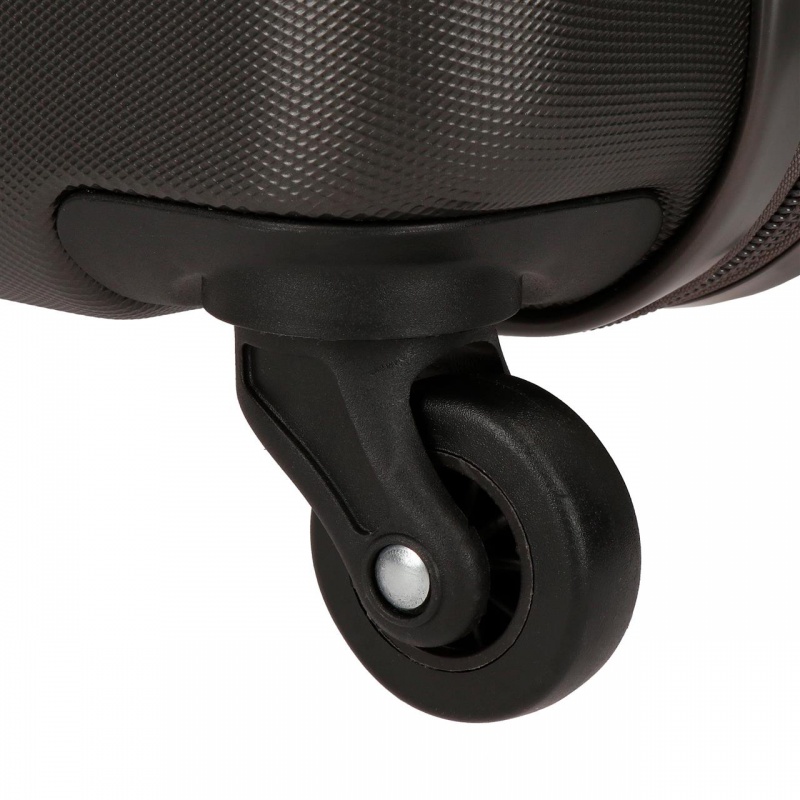 Sada ABS cestovných kufrov ROLL ROAD Flex Antracita – 3 veľkosti s otočnými kolieskami, 5849461 Sada ABS cestovných kufrov ROLL ROAD Flex Antracita – 3 veľkosti s otočnými kolieskami, 5849461