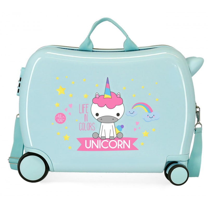 Detský cestovný kufor na kolieskach / odrážadlo LITTLE ME UNICORN – 34L, 4749868 Detský cestovný kufor na kolieskach / odrážadlo LITTLE ME UNICORN – 34L, 4749868