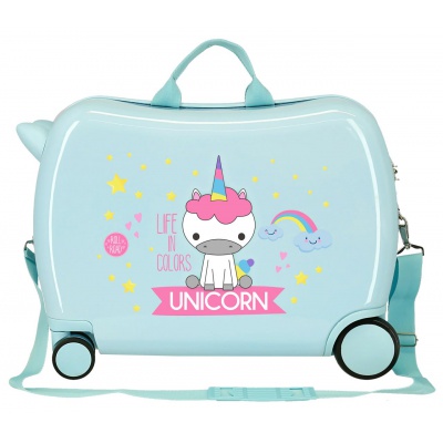 Detský cestovný kufor na kolieskach / odrážadlo LITTLE ME UNICORN – 34L, 4749868 Detský cestovný kufor na kolieskach / odrážadlo LITTLE ME UNICORN – 34L, 4749868