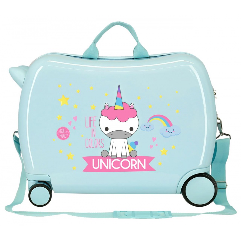 Detský cestovný kufor na kolieskach / odrážadlo LITTLE ME UNICORN – 34L, 4749868 Detský cestovný kufor na kolieskach / odrážadlo LITTLE ME UNICORN – 34L, 4749868