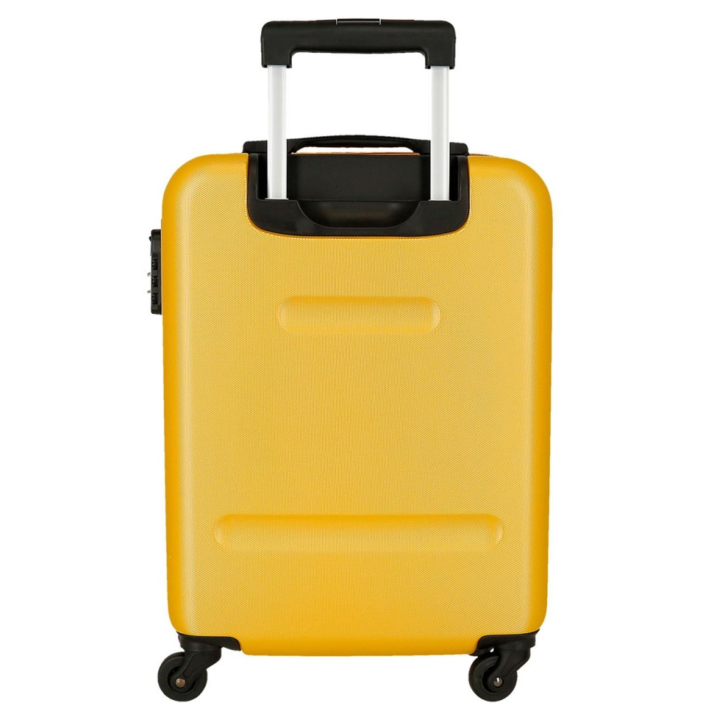 Pevný škrupinkový ABS cestovný kufor s nadčasovým dizajnom od renomovaného španielskeho výrobcu JOUMMA BAGS. Kvalitné vypracovan