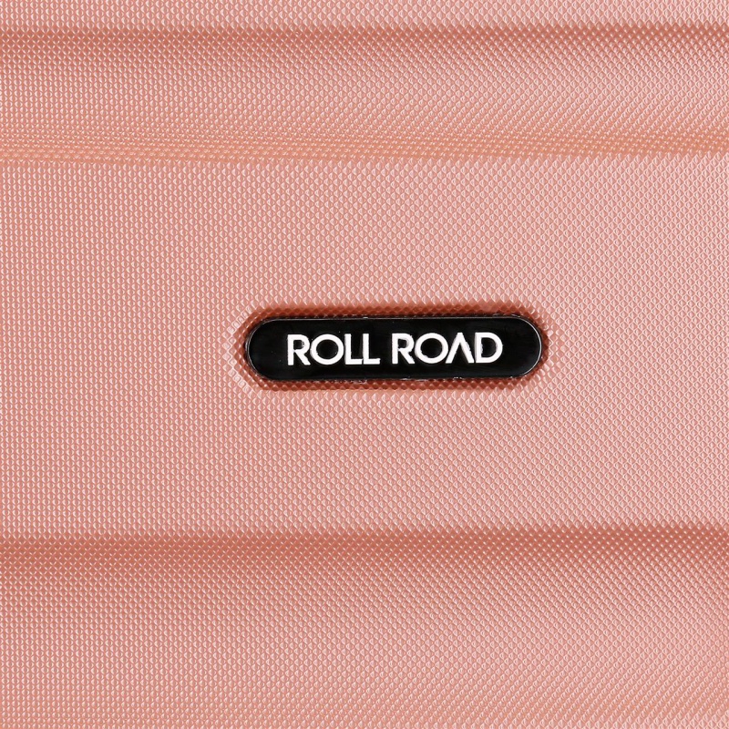 ROLL ROAD Flex Nude, ABS Cestovný kufor 65x46x23cm, 56L – stredný kufor s otočnými kolieskami a číselným zámkom ROLL ROAD Flex Nude, ABS Cestovný kufor 65x46x23cm, 56L – stredný kufor s otočnými kolieskami a číselným zámkom