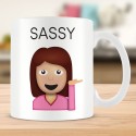 Keramický hrnček EMOJI Sassy 350ml