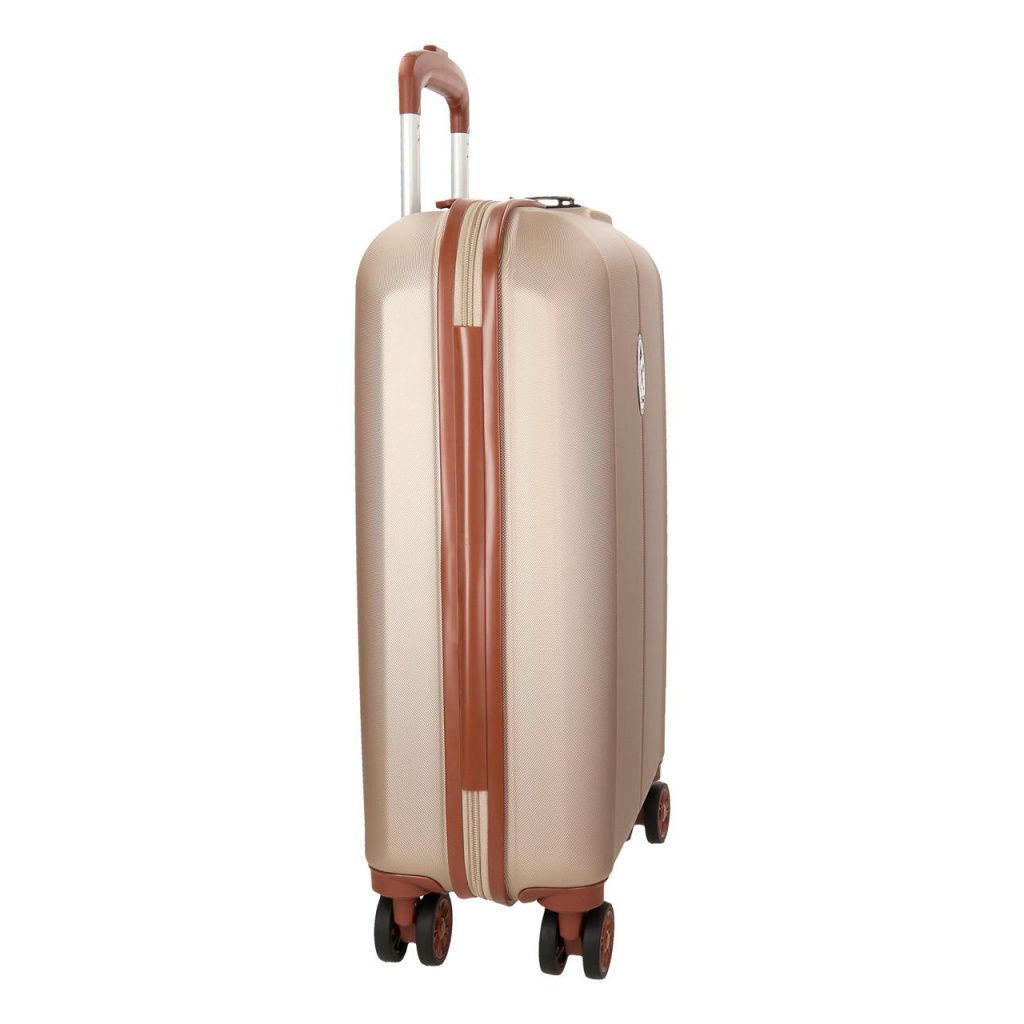 Pevné skořepinkové ABS cestovní kufry s nádherným designem EL POTRO pro všechny stylové cestovatele. ROZMĚRY: 55x40X20cm -