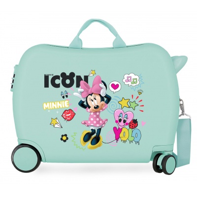 Dětský cestovní kufr MINNIE MOUSE Icon, 34L – Kufr a odrážedlo v jednom