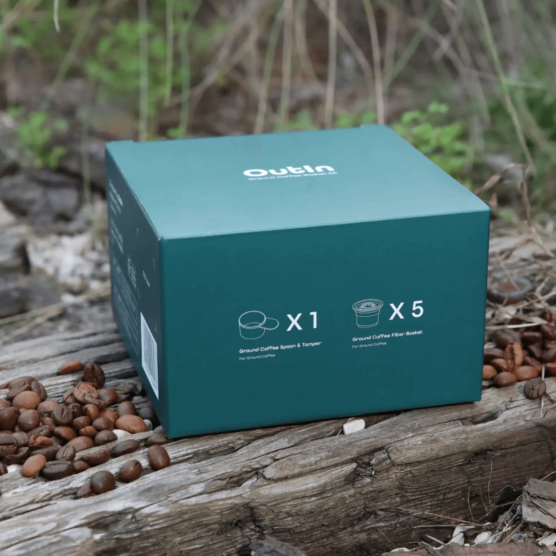 Outin Nano Filter Baskets Kit – Sada košíkov s odmerkou na mletú kávu Outin Nano Filter Baskets Kit – Sada košíkov s odmerkou na mletú kávu