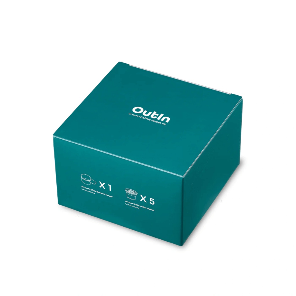 Outin Nano Filter Baskets Kit – Sada košíkov s odmerkou na mletú kávu
