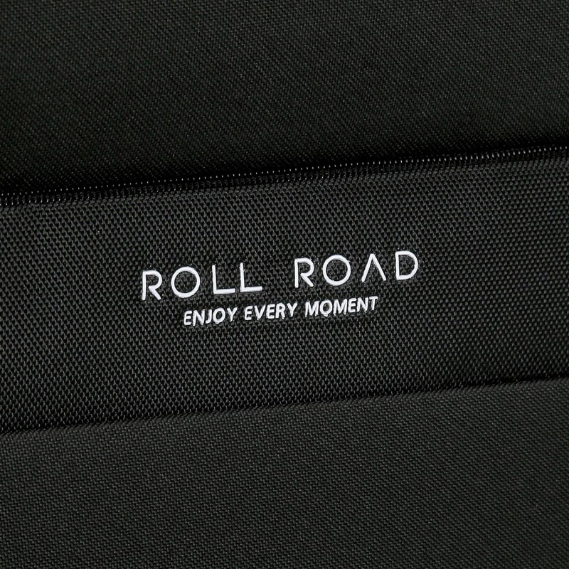 Kvalitní textilní cestovní kufry s nádherným designem ROLL ROAD Royce Black pro všechny stylové cestovatele. Kvalita je zař Kvalitní textilní cestovní kufry s nádherným designem ROLL ROAD Royce Black pro všechny stylové cestovatele. Kvalita je zař