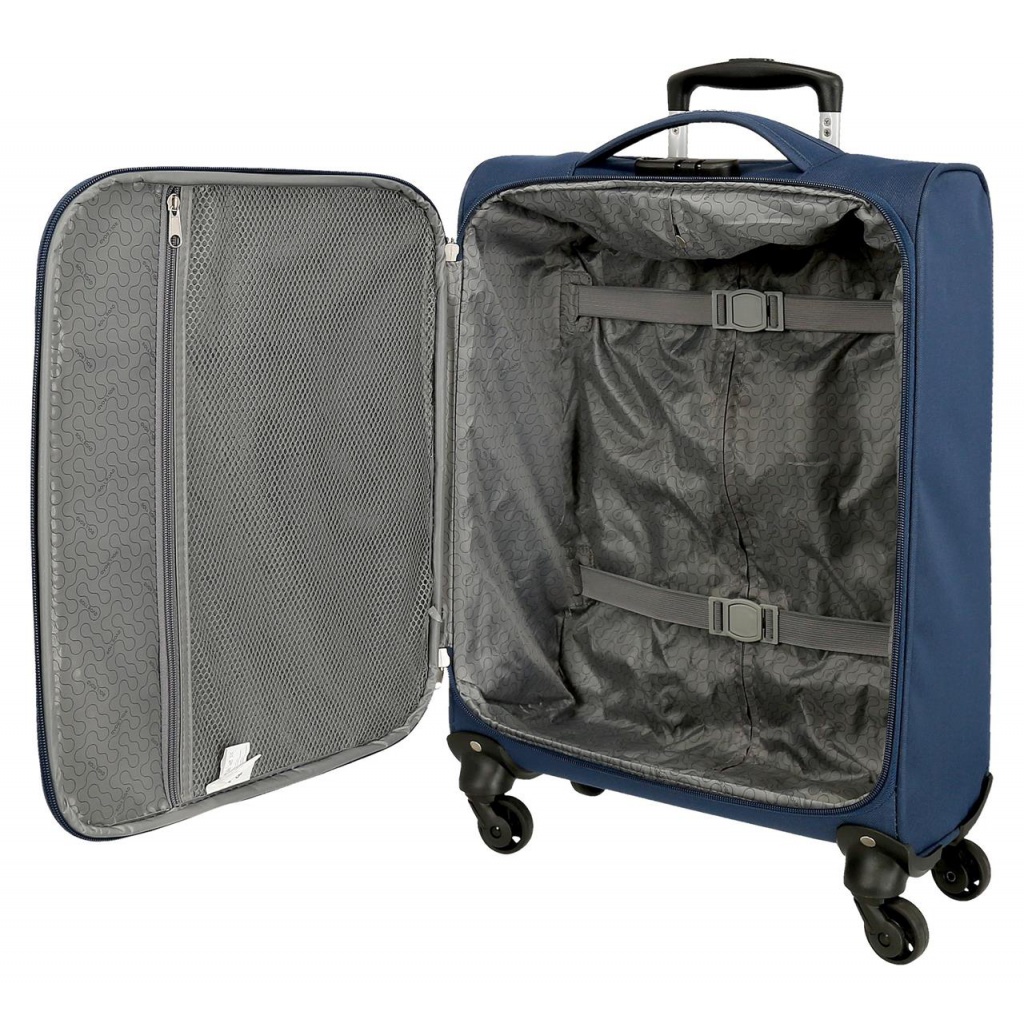 Kvalitné textilné cestovné kufre s nádherným dizajnom ROLL ROAD Royce Black  pre všetkých štýlových cestovateľov. Kvalita je zar