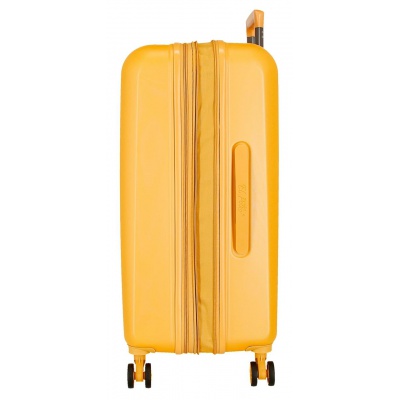 El Potro Vera – Sada ABS cestovných kufrov 37 l + 81 l, žltá | Hotový darček