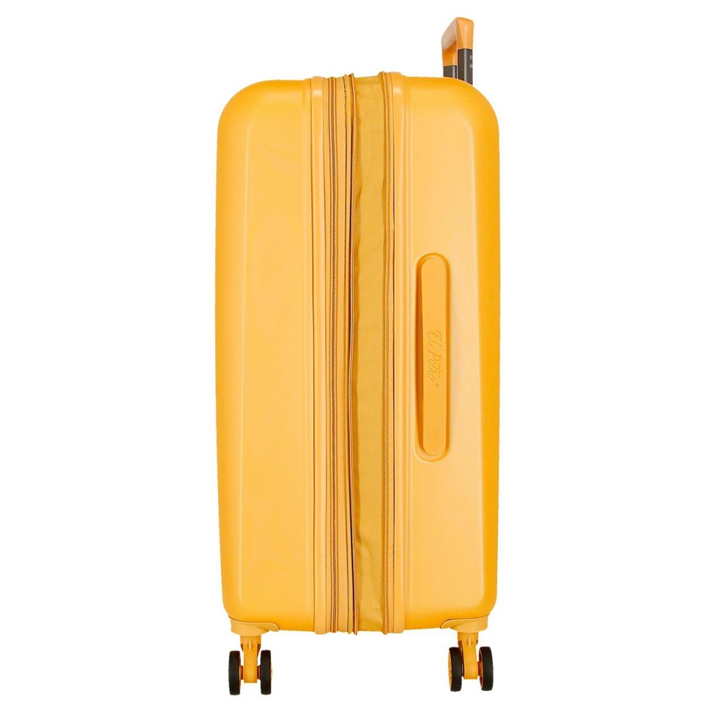 El Potro Vera – Sada ABS cestovných kufrov 37 l + 81 l, žltá | Hotový darček