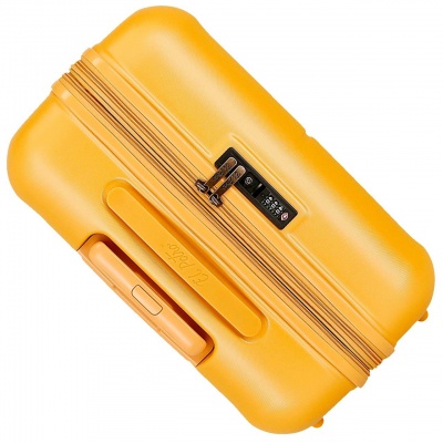 El Potro Vera – Sada ABS cestovných kufrov 37 l + 81 l, žltá | Hotový darček