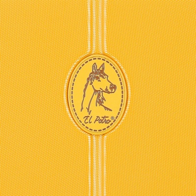 El Potro Vera – Sada ABS cestovných kufrov 37 l + 81 l, žltá | Hotový darček