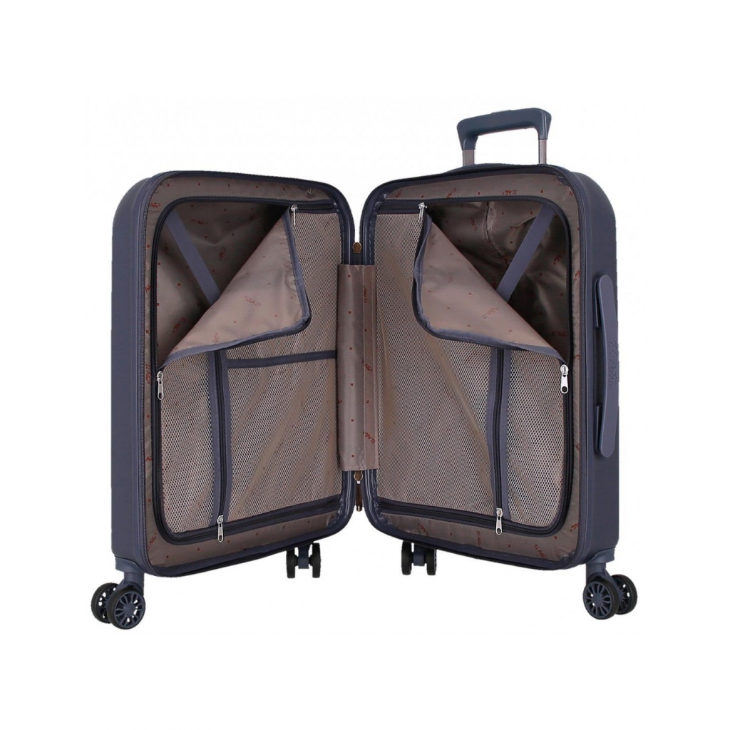 Představujeme vám EL POTRO skořepinový cestovní kufr - elegantní a praktické řešení pro moderní cestovatele. Tento 55x40x20