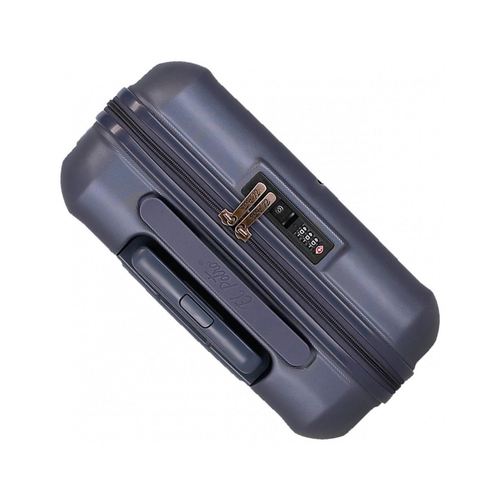 Predstavujeme vám EL POTRO škrupinový cestovný kufor - elegantné a praktické riešenie pre moderných cestovateľov. Tento 55x40x20