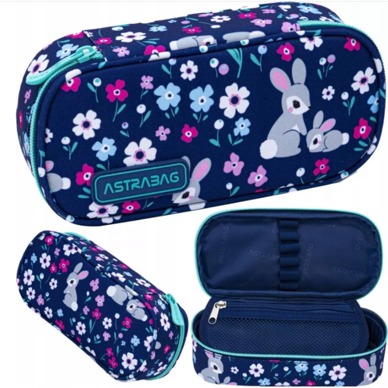 Peračník AstraBAG BABY BUNNY – zajačik, jednokomorový, 22 × 9 × 5 cm Peračník AstraBAG BABY BUNNY – zajačik, jednokomorový, 22 × 9 × 5 cm