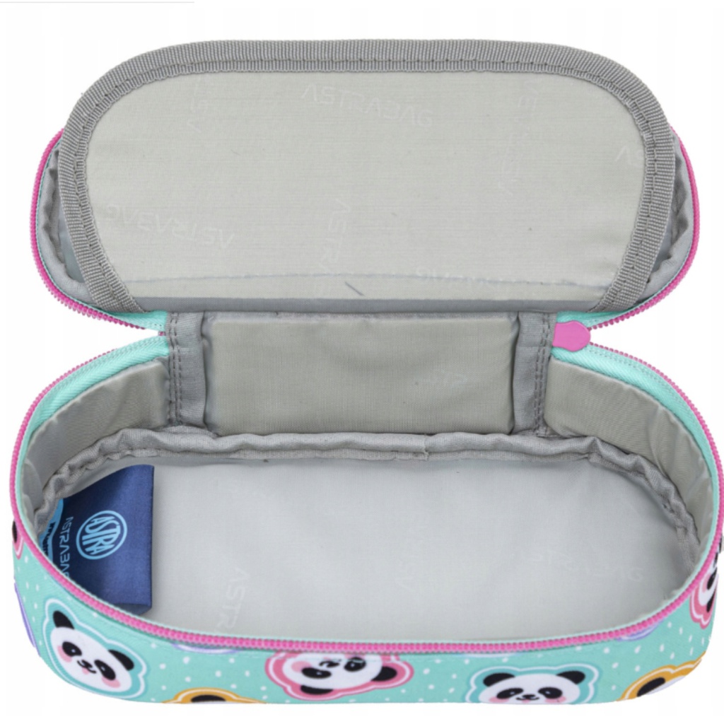 Peračník AstraBAG MINTY PANDAS – mentolový, jednokomorový, s úchytmi
