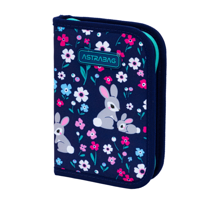 Peračník AstraBAG BABY BUNNY – vyklápací, plnený, zajačiky, AC11 Peračník AstraBAG BABY BUNNY – vyklápací, plnený, zajačiky, AC11