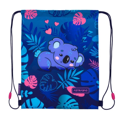 Vrecúško AstraBAG SWEET KOALA – dievčenské, koala, 33×44 cm