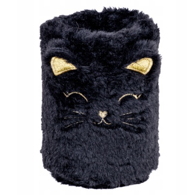 Praktický stojánek na pera ASTRABAG FLUFFY KITTY BLACK s roztomilým designem. Ideální pomocník na udržování pořádku na práci