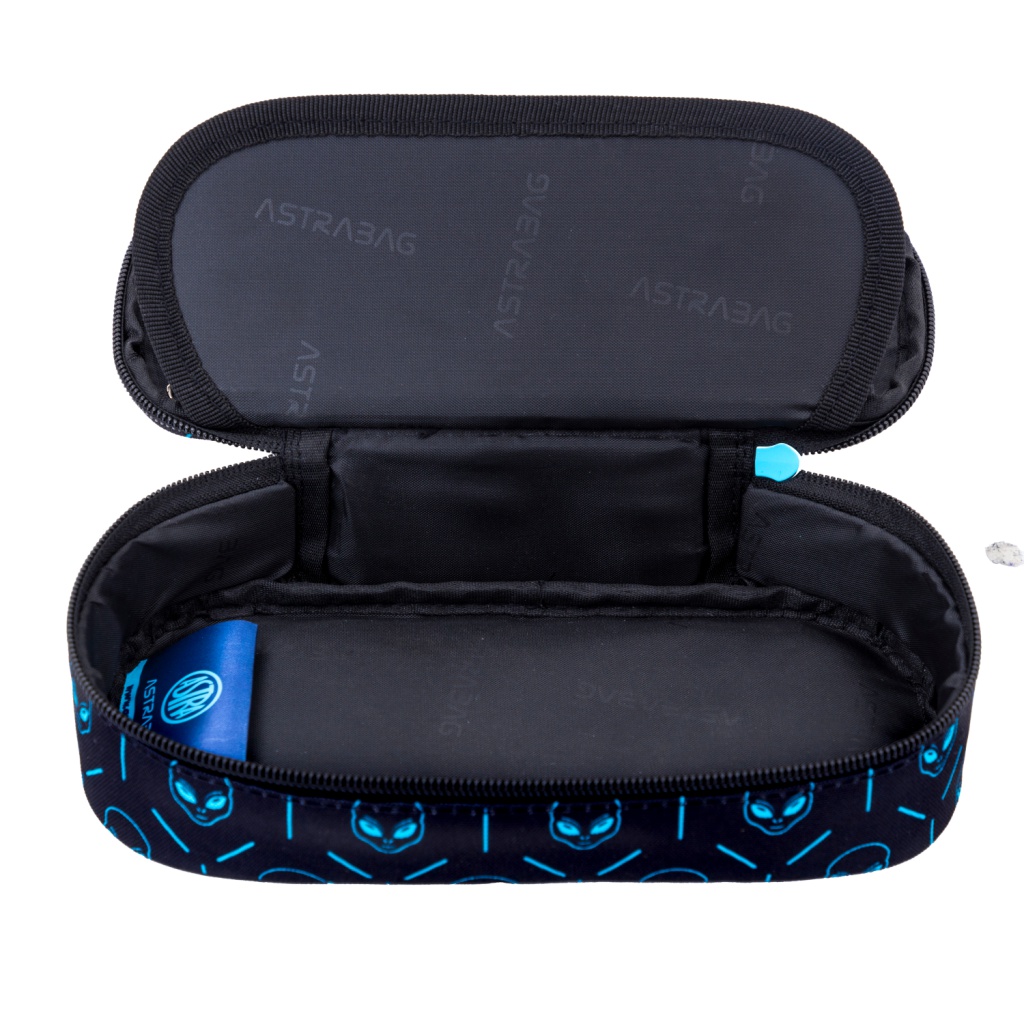 Penál ASTRABAG je stylový a praktický doplněk pro školáky. Díky organizéru budou všechny psací potřeby přehledně uspořádány