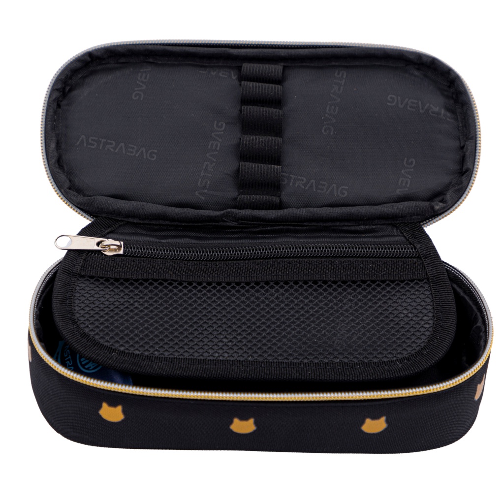 Penál ASTRABAG je stylový a praktický doplněk pro školáky. Díky organizéru budou všechny psací potřeby přehledně uspořádány