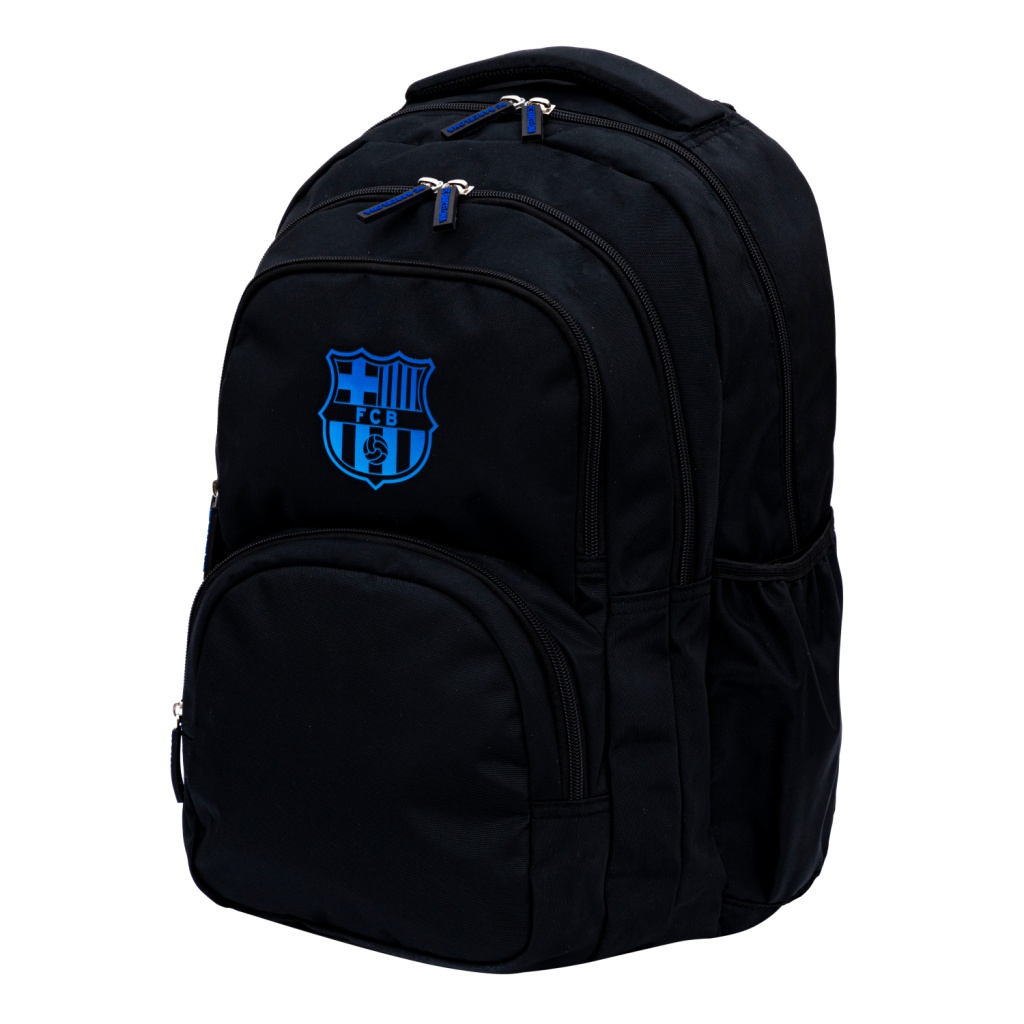 Studentský batoh FC Barcelona Black AB200 – 3 komory, notebook, ergonomie | ZdenkaTri.sk