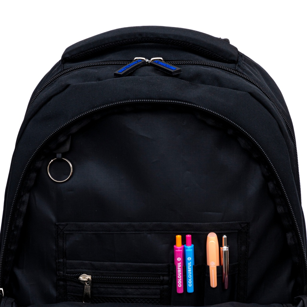 Studentský batoh FC Barcelona Black AB200 – 3 komory, notebook, ergonomie | ZdenkaTri.sk