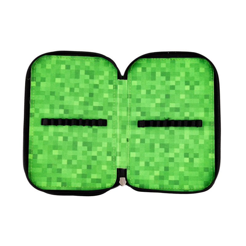 Dvojposchodový peračník Minecraft - kvalitný spoločník pre školákov s dostatkom priestoru pre všetky písacie potreby. Dvojposchodový peračník Minecraft - kvalitný spoločník pre školákov s dostatkom priestoru pre všetky písacie potreby.